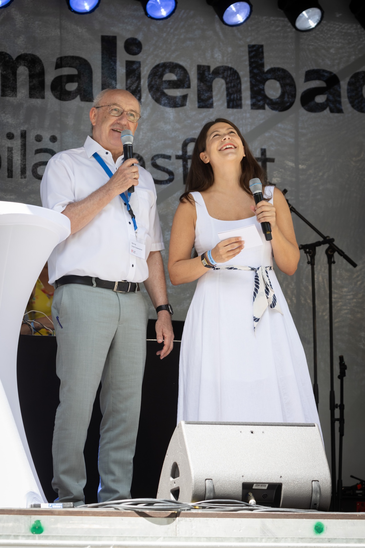 Verena Titze moderiert das Jubiläumsfest 100 Jahre Amalienbad